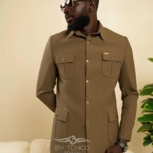 Costume safari dorée