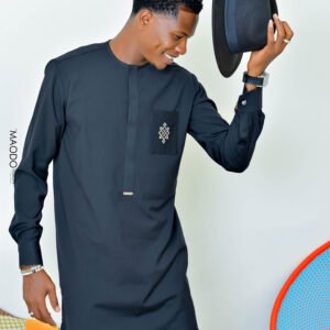Semi costume africain noir